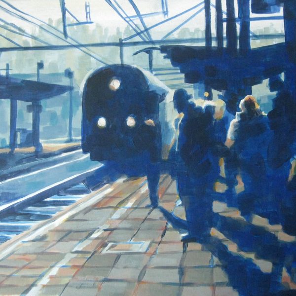 peinture gare de ciney