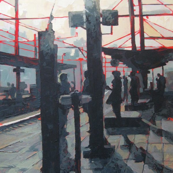 peinture gare de ciney